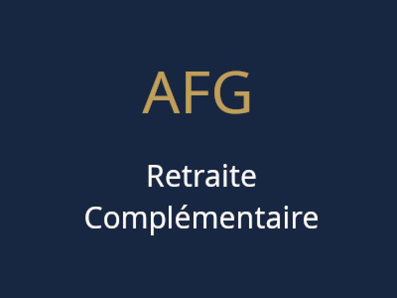 Featured image of post AFG Retraite Complémentaire